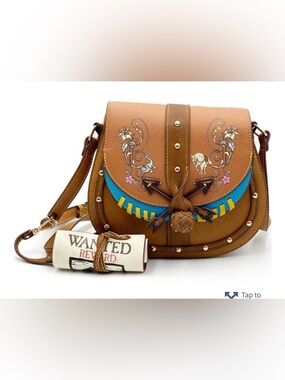 NWT Danielle Nicole Disney Tangled Flynn Rider satchel bag